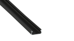 TEKKNI ORRE Set, black, transparent cover, 2.02 m